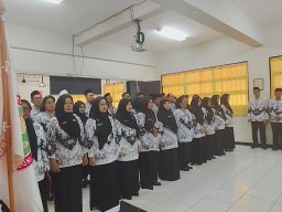 Pelantikan dan Rapat Kerja Pengurus PGRI Cabang Pulogadung Masa Bakti XXIII Periode 2025–2030 Berlangsung Khidmat